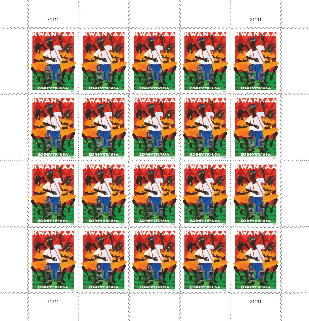 #.2024 Kwanzaa Forever Stamps