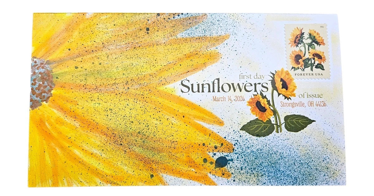 #.2026 Sunflowers Forever Stamp