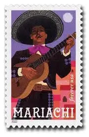 #.2022 US Mariachi Stamps