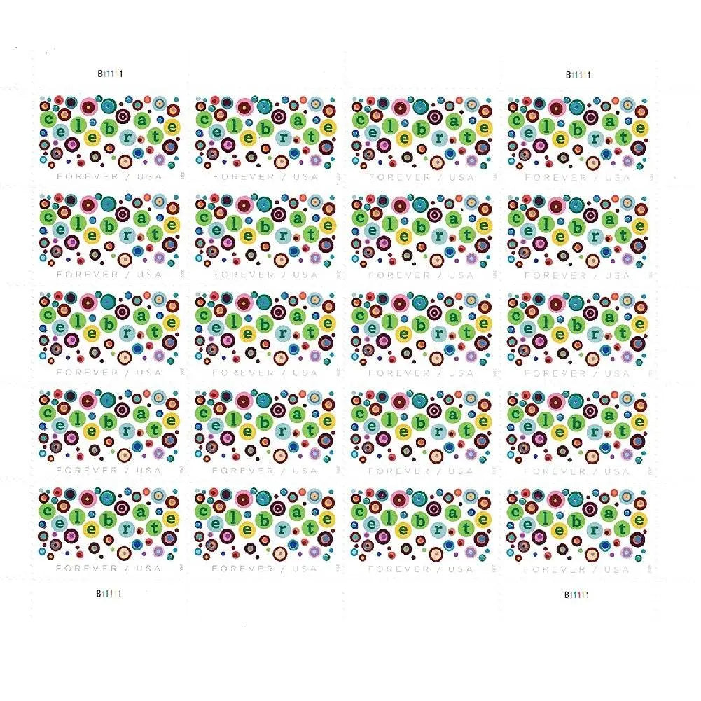 #.2020 Let's Celebrate stamp
