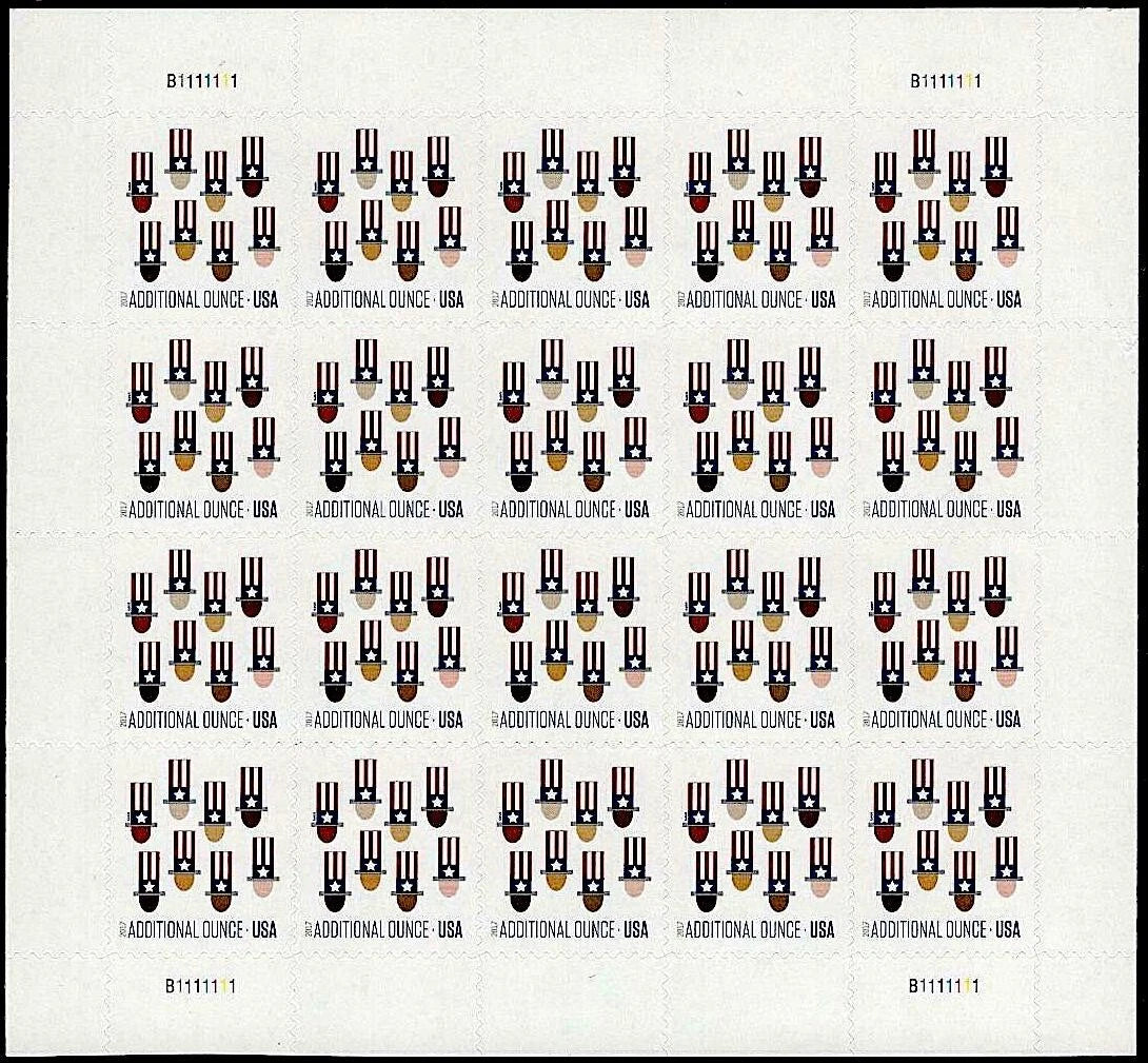 #.2017 Uncle Sam’s Hat Stamps