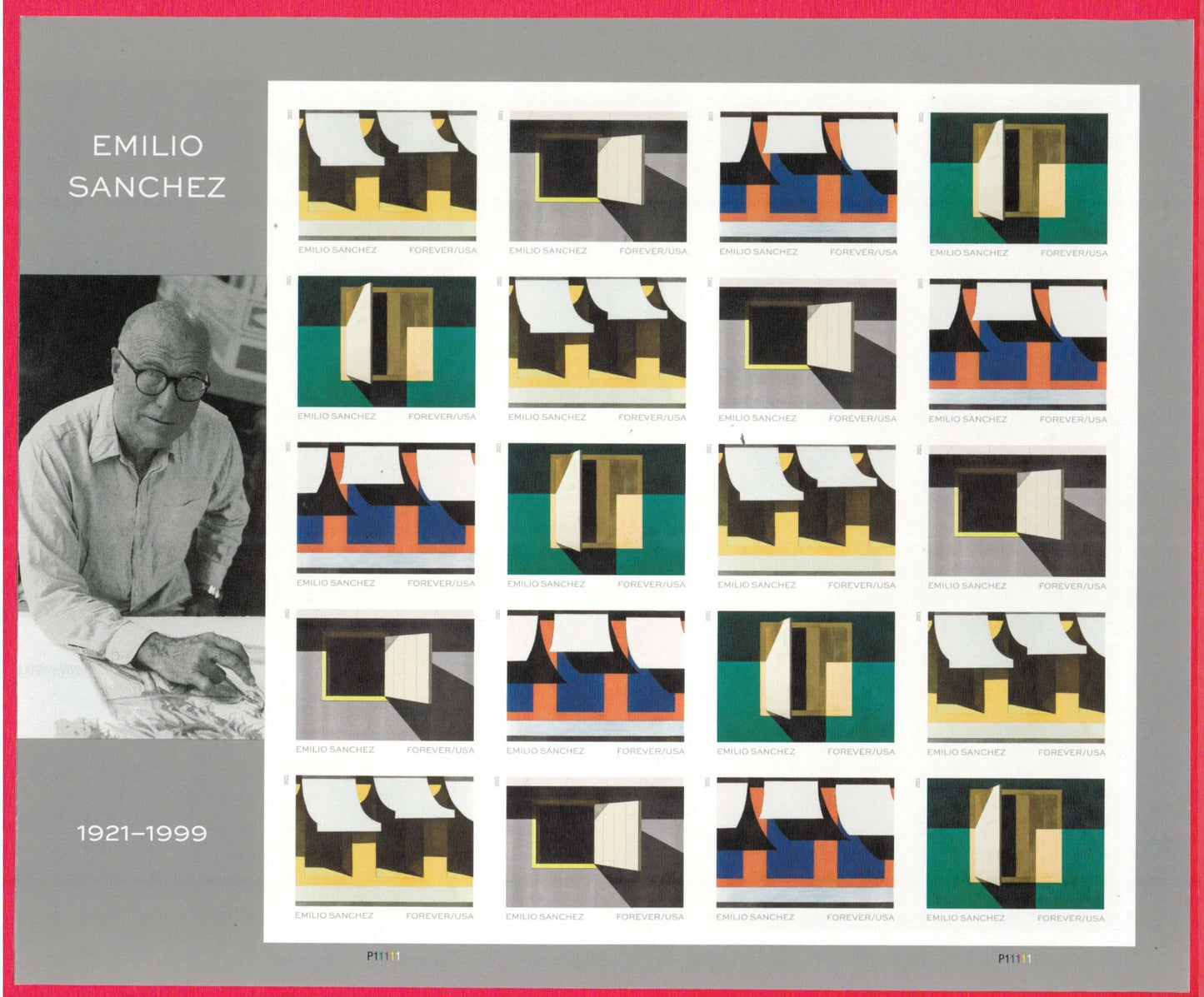 #.2021 Emilio Sanchez Stamps