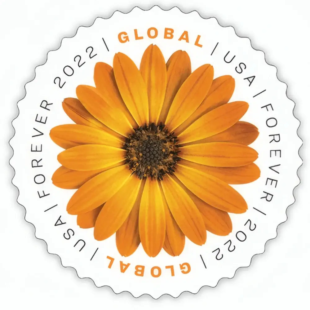 #.2022 Global Forever African Daisy Stamp