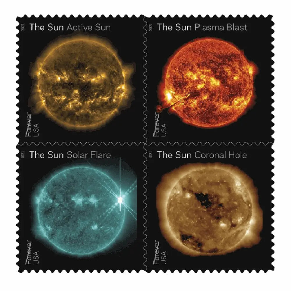 #.2021 Sun Science Forever Postage Stamps