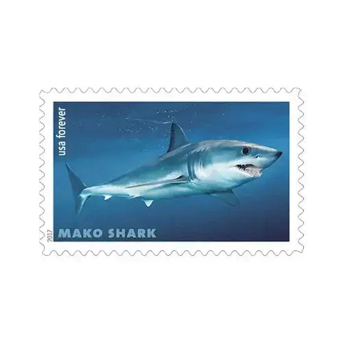 #.2017 US Shark Stamps