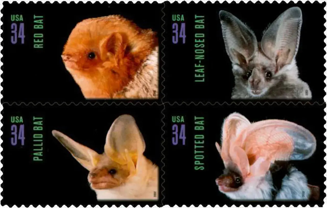 #.2002 American Bats Stamp