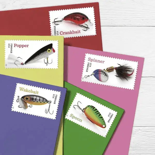 #.2025 Freshwater Fishing Lures Stamps