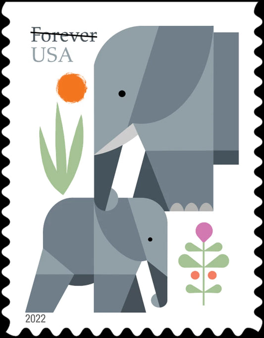 #.2022 US Elephants Stamps