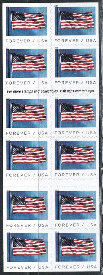 #.2019 us flag forever stamp