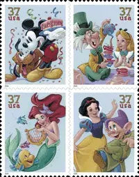 #.2005 DISNEY 37 Cent U.S.A. STAMPS