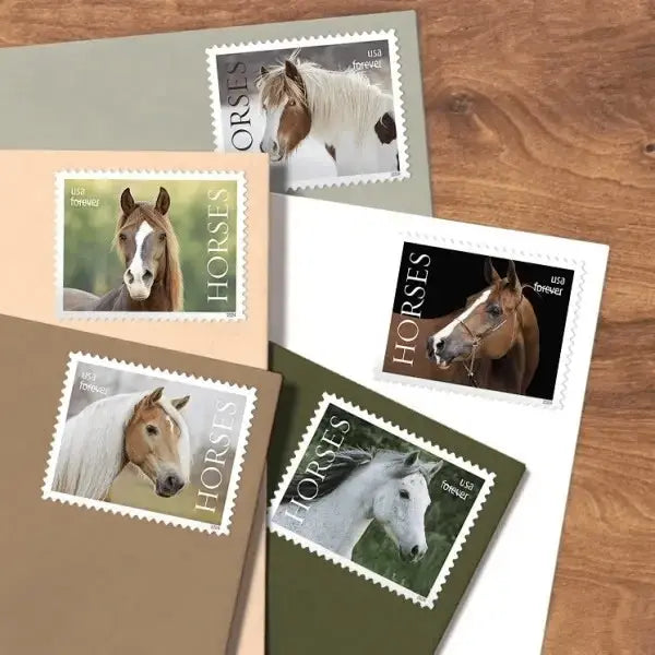 #.2024 Horses Stamps forever stamps