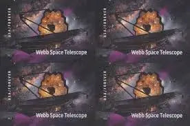 #.2022 US James Webb Space Telescope Stamps