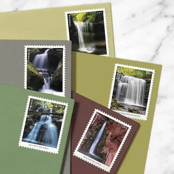 #.2023 Waterfalls US Forever Stamps