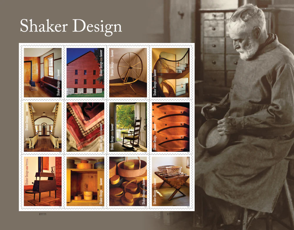 #.2024 Shaker Design Forever Stamps
