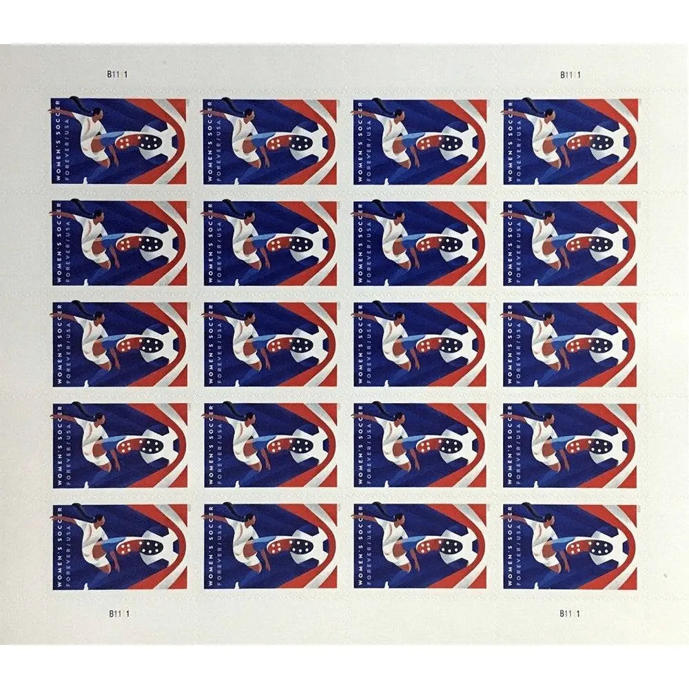 #.2023 US Womens Soccer Forever Stamps