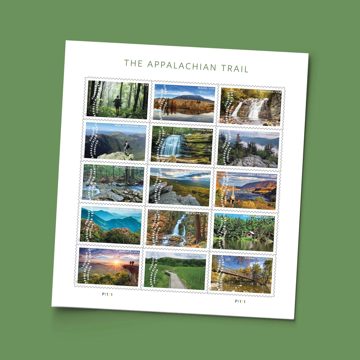 #.2025 The Appalachian Trail Forever Stamps