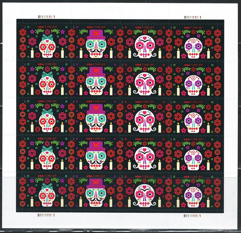 #.2021 Day of the Dead Stamps