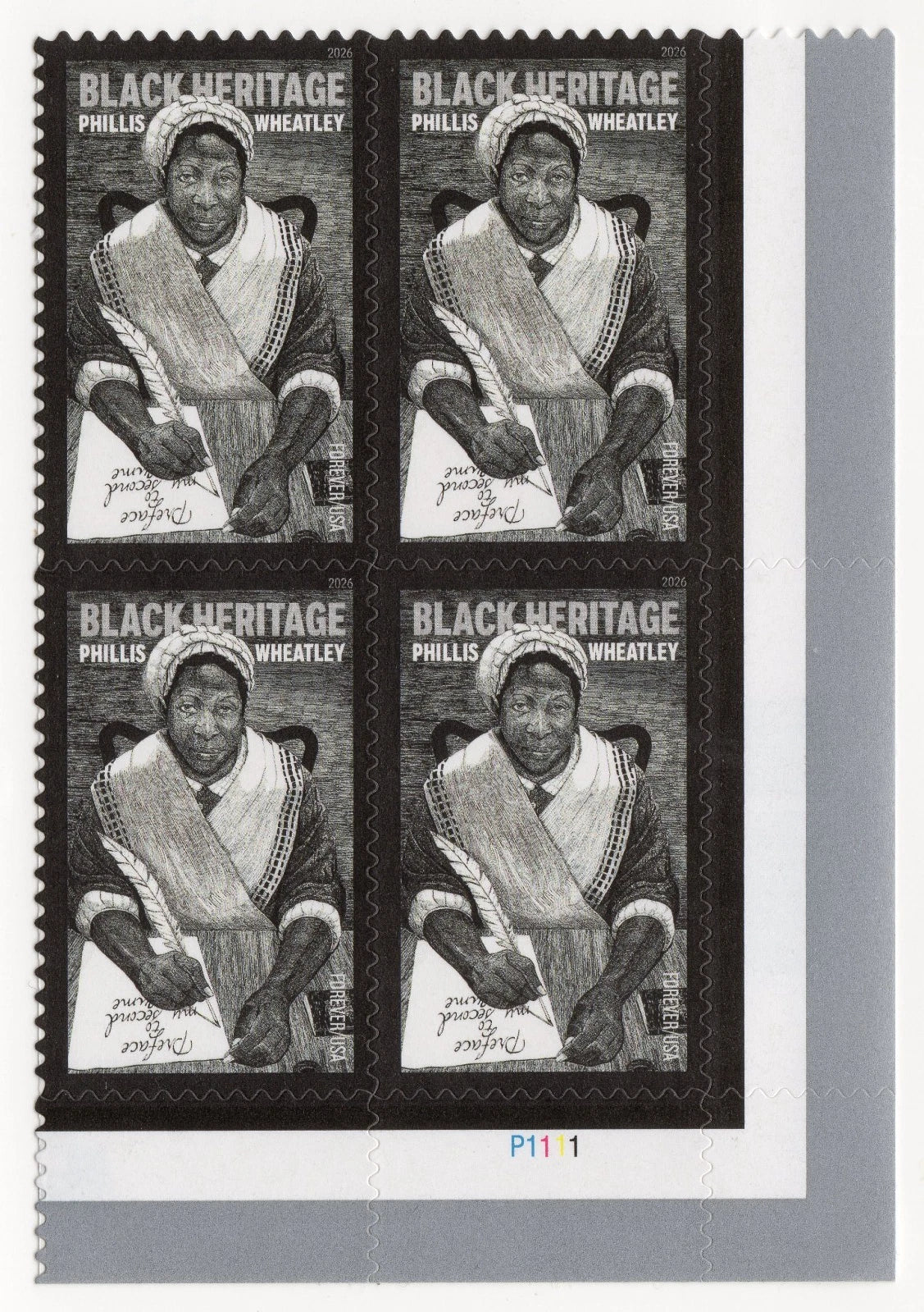 #.2026 Phillis Wheatley forever stamps