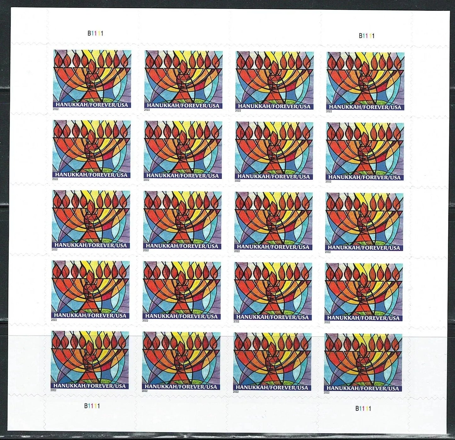 #.2022 US Hanukkah Postage Stamps