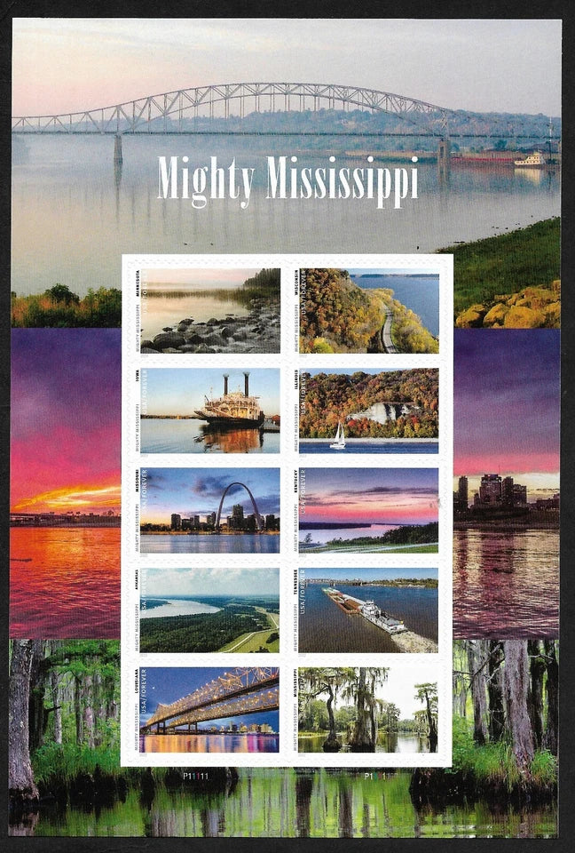 #.2022 Mighty Mississippi Forever Stamps