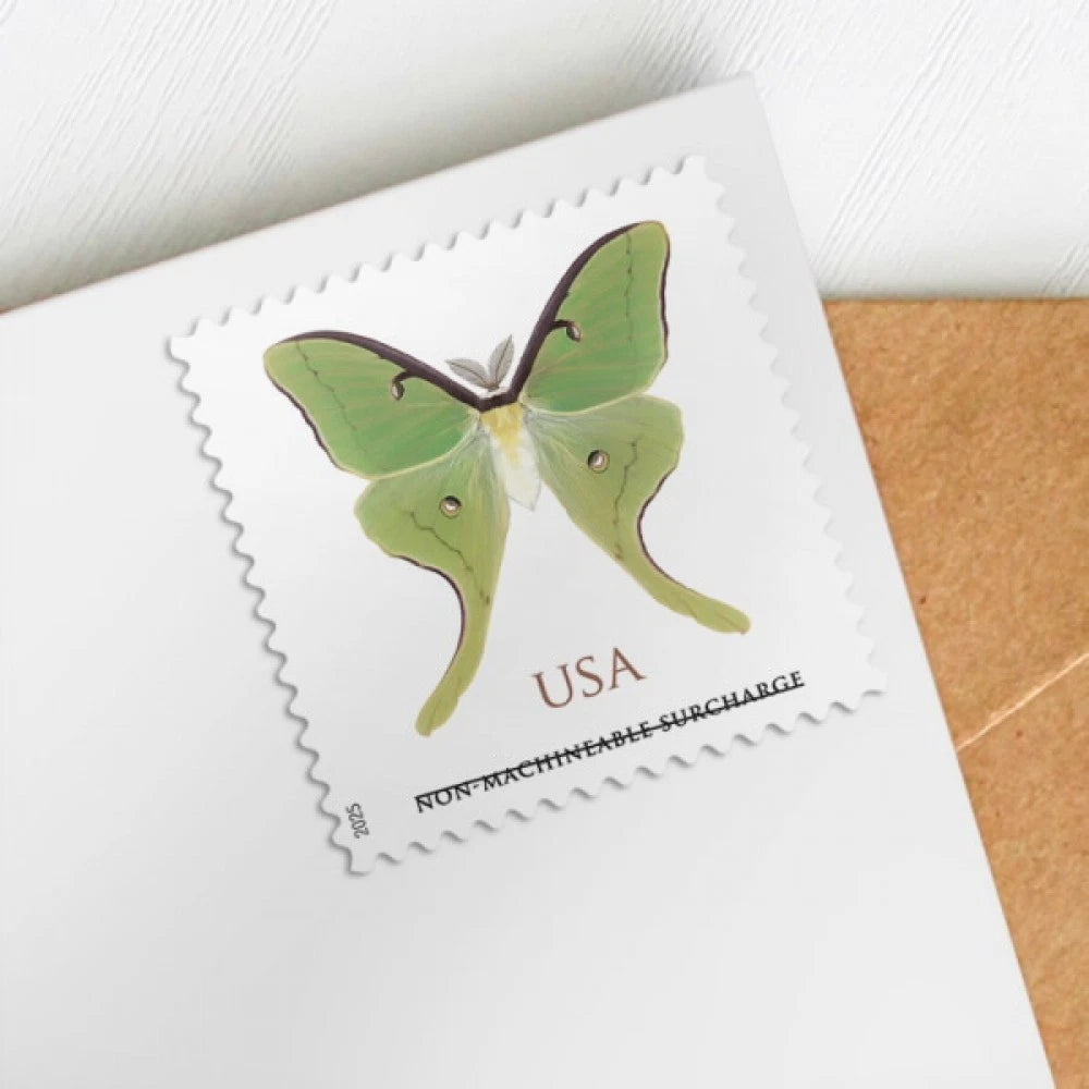 #.2025 Luna Moth Nonmachineable Surcharge