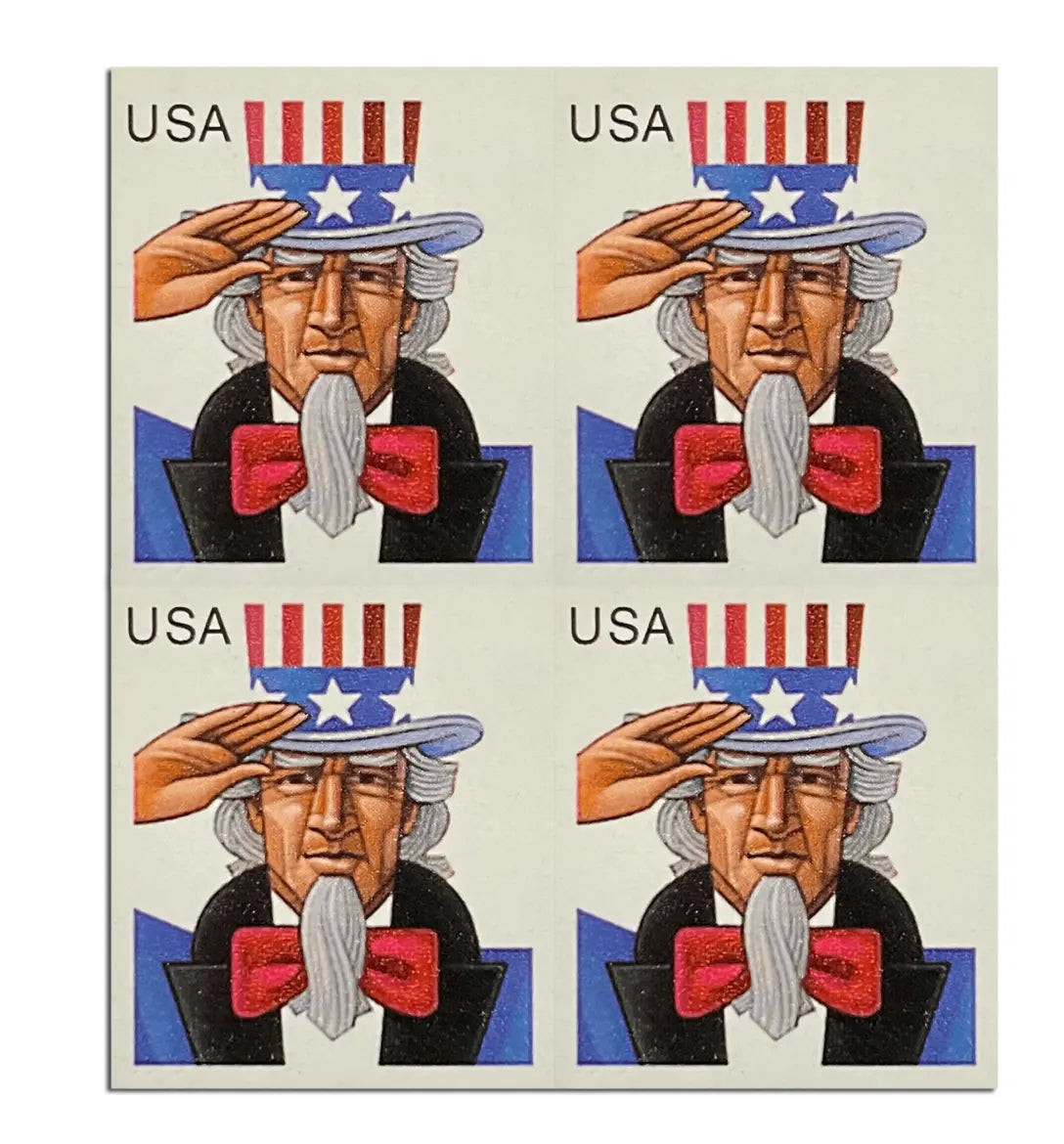 #.1998 US Uncle Sam Postage Stamps