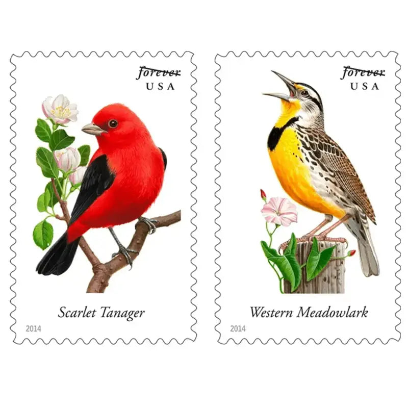 #.2014 Songbirds Forever Stamps