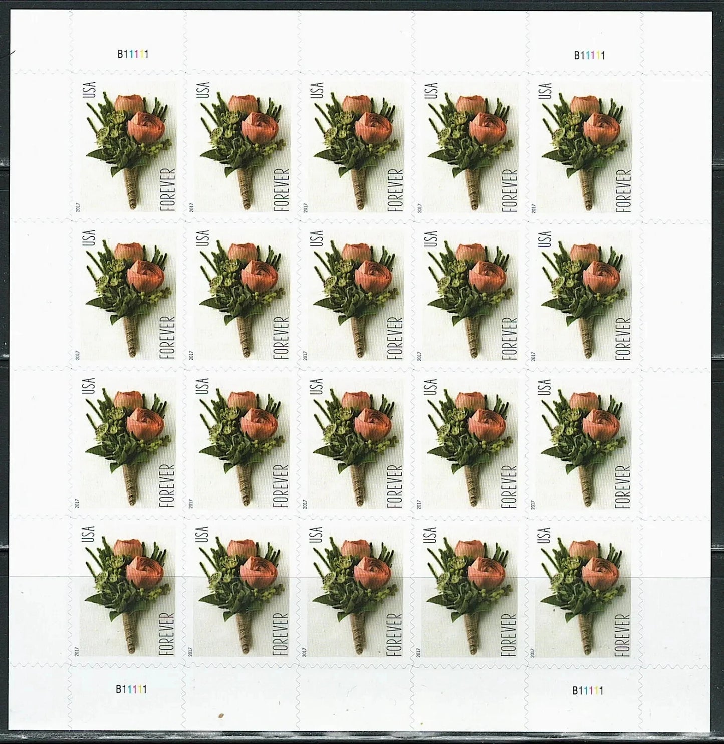 #.2017 US Celebration Boutonniere Stamps