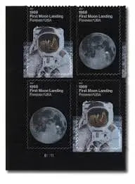 #.2019 1969 50th Anniversary of the Moon Landing Stamps