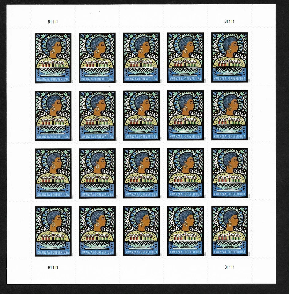 #.2020 US Kwanzaa Postage Stamps