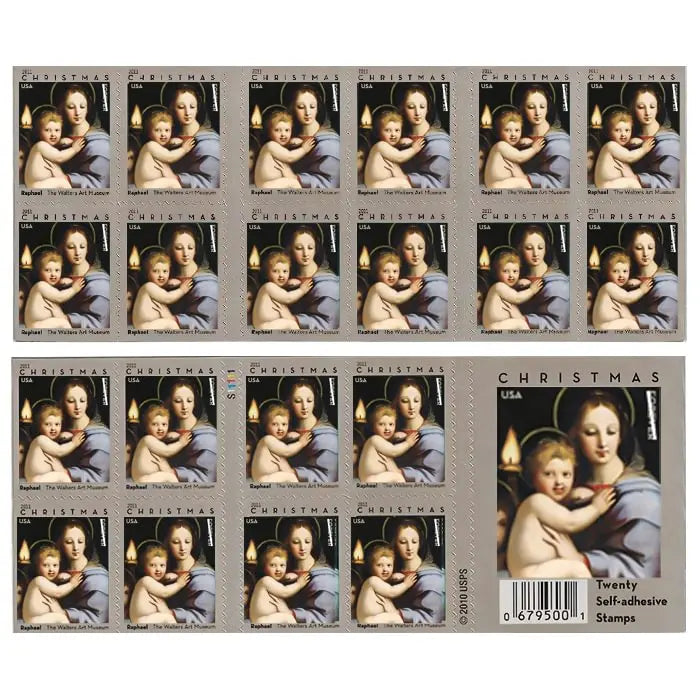 #.2011 Raphael Madonna of the Candelabra Stamps
