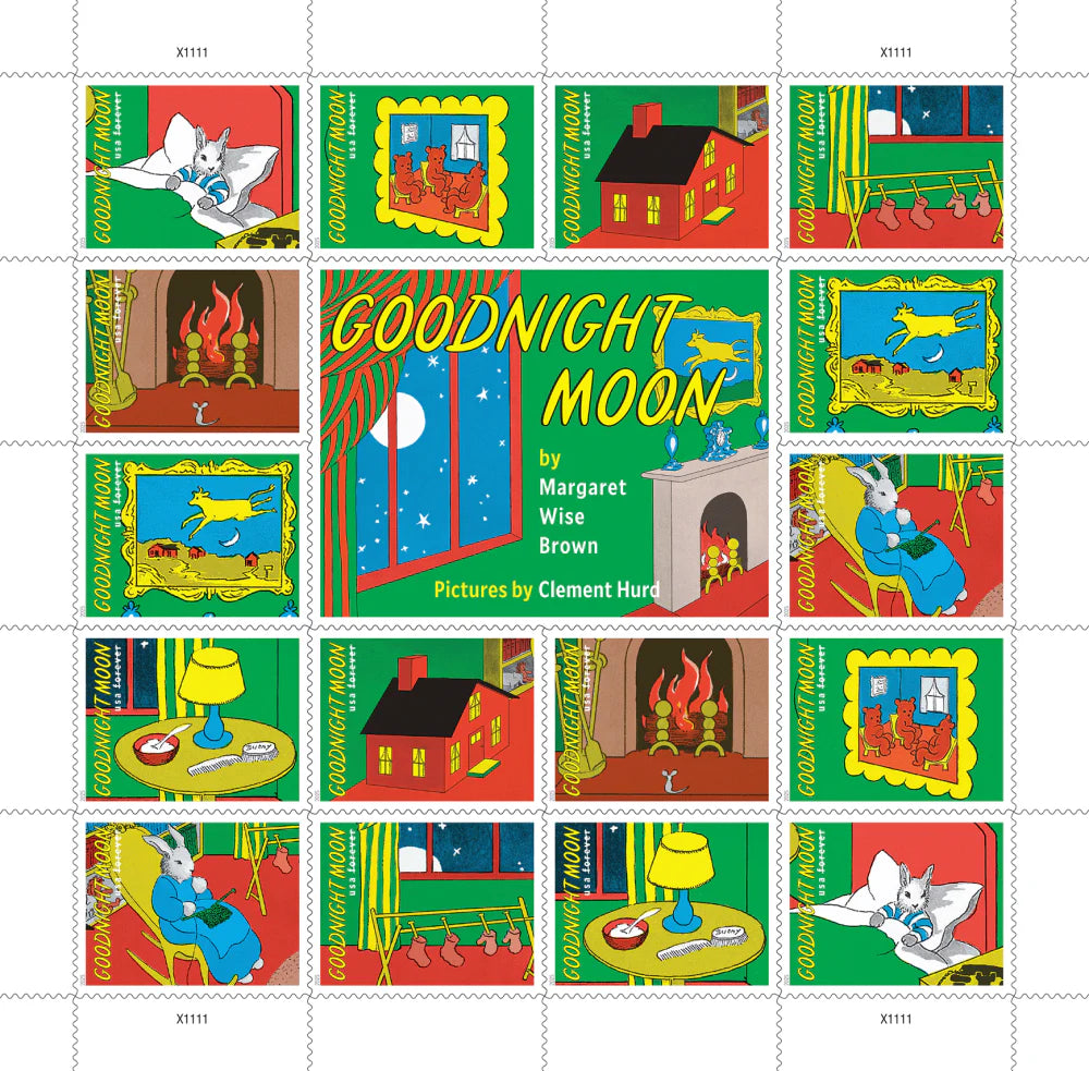 #.2025 Goodnight Moon Stamps