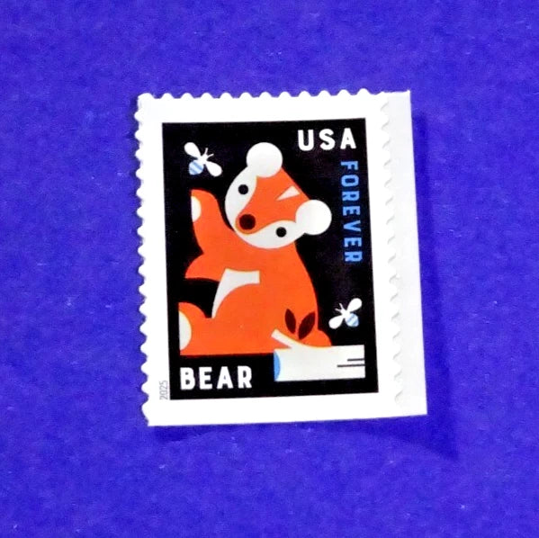 #.2025 Baby Wild Animals Stamps
