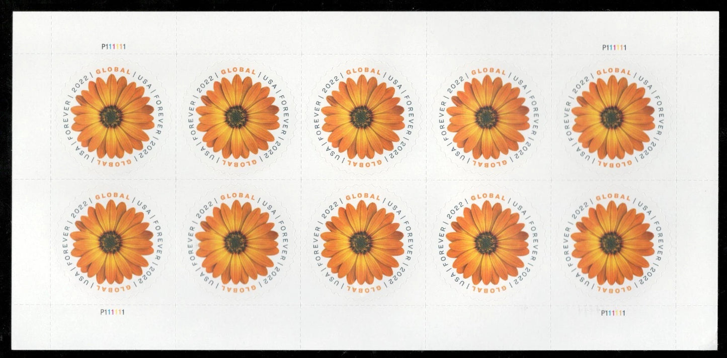 #.2022 Global Forever African Daisy Stamp
