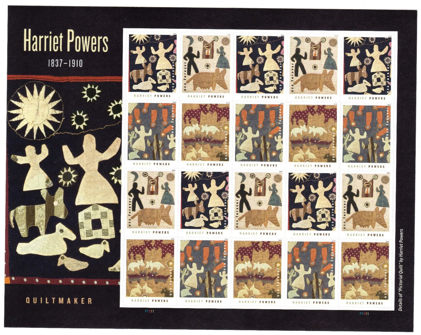 #.2026 Harriet Powers Forever Stamps