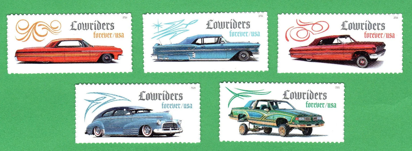 #.2026 Lowriders Forever Stamps