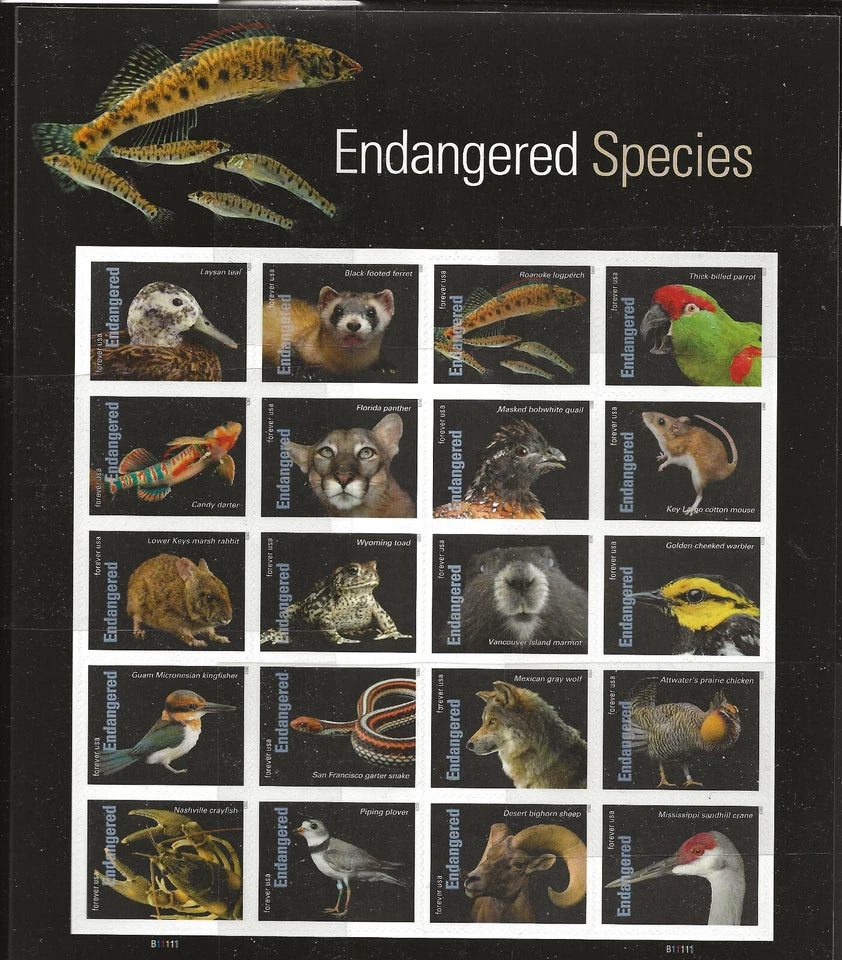 #.2023 US Endangered Species Stamps