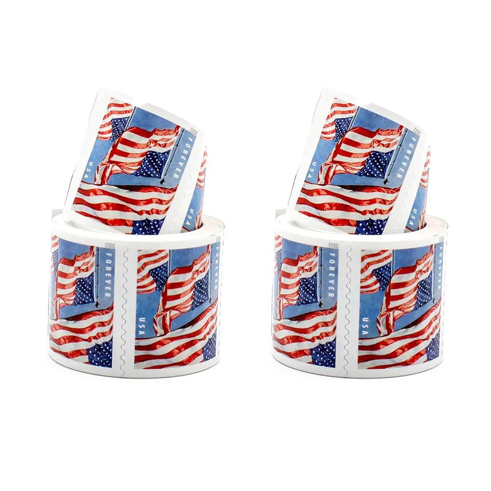 #.2022 US Forever American Flag Stamps Rolls