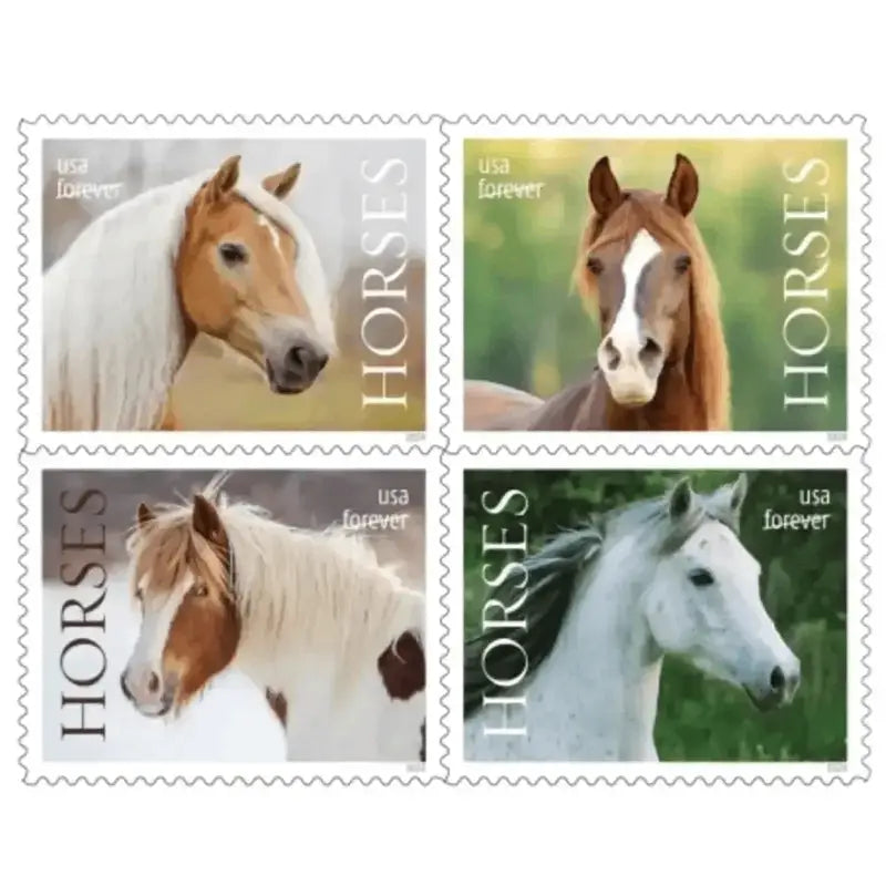#.2024 Horses Stamps forever stamps