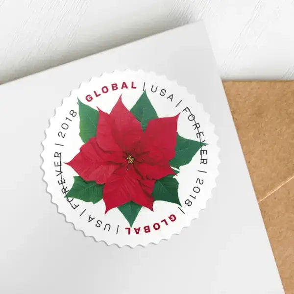 #.2018 Global Poinsettia Stamps