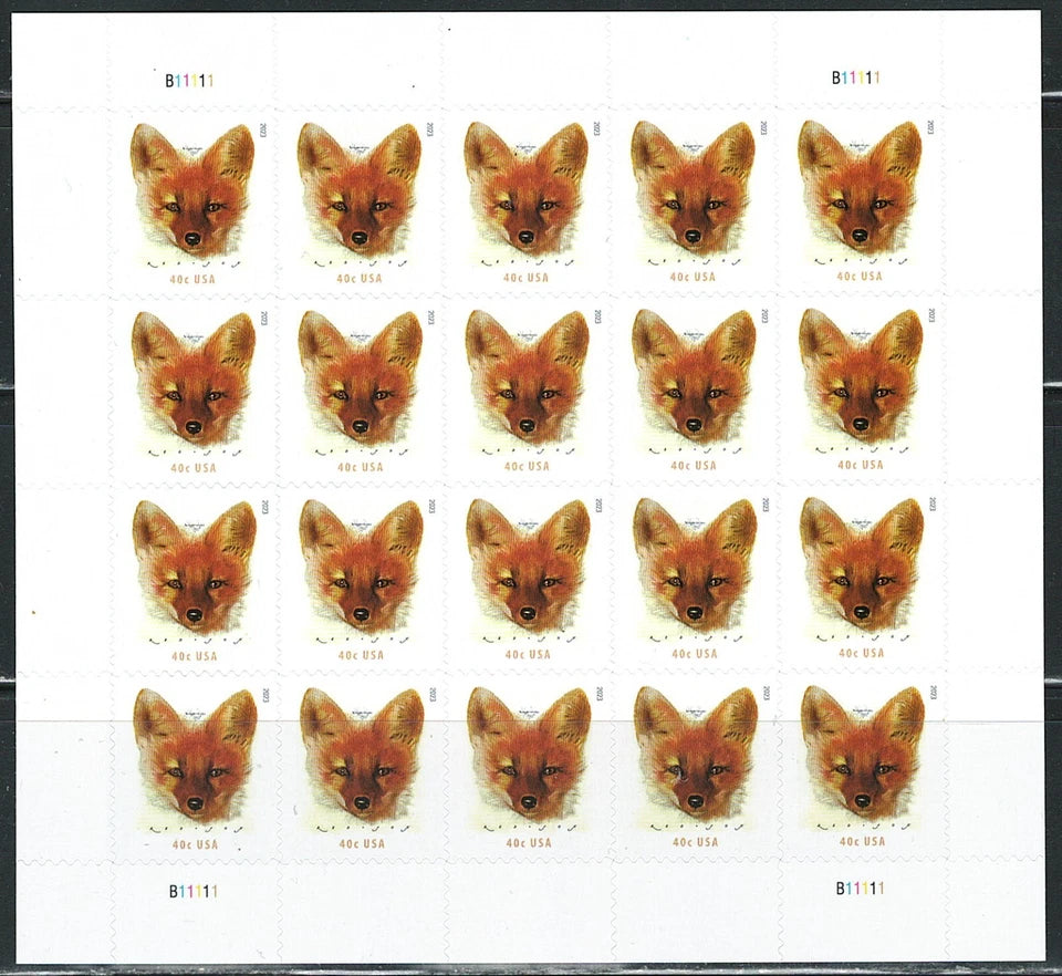 #.2023 US Red Fox Stamps