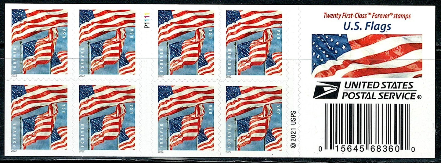 #.2022 us flag forever stamp