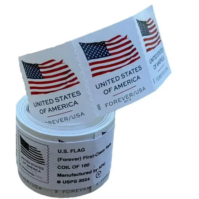 #.2025 U.S. Flag Stamps roll