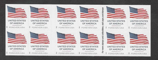 #.2025 U.S. Flag Stamps booklets