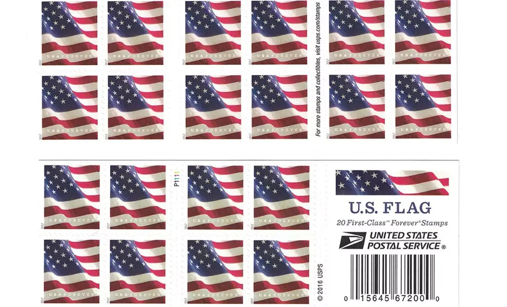 #.2017 US Flag Forever Stamps