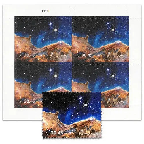 #.2024 US Cosmic Cliffs forever stamps