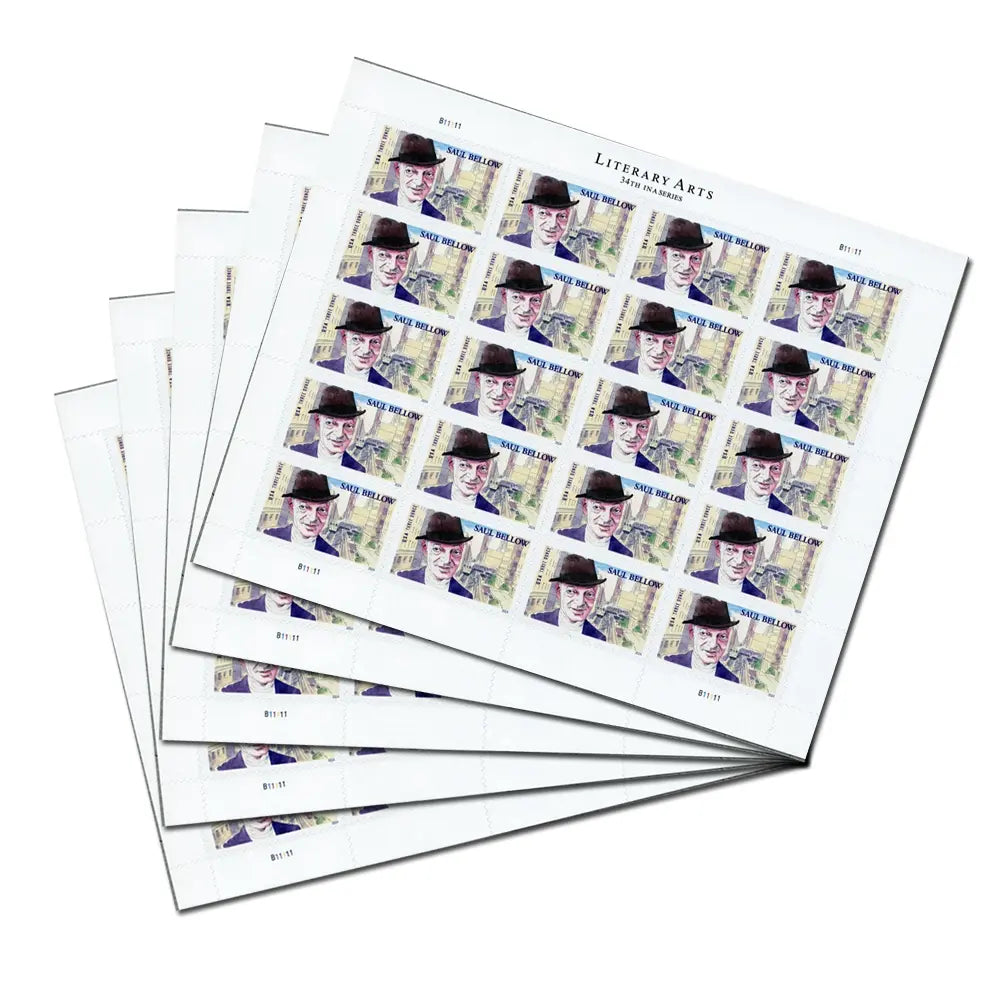 #.2024 US Saul Bellow Forever Stamps