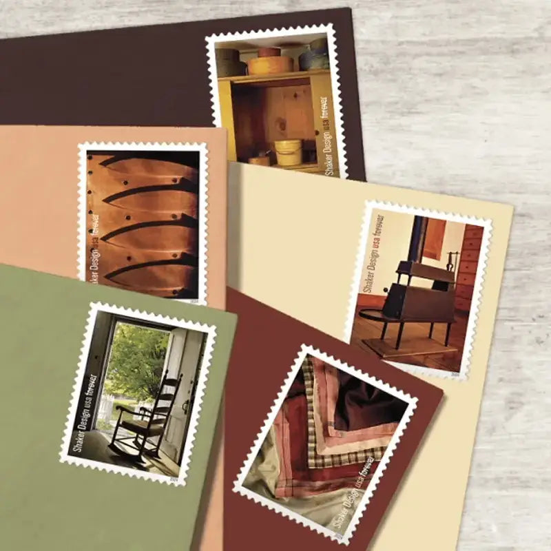 #.2024 Shaker Design Forever Stamps