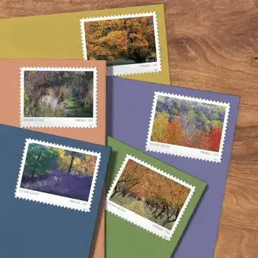 #.2024 US Autumn Colors Forever Stamps