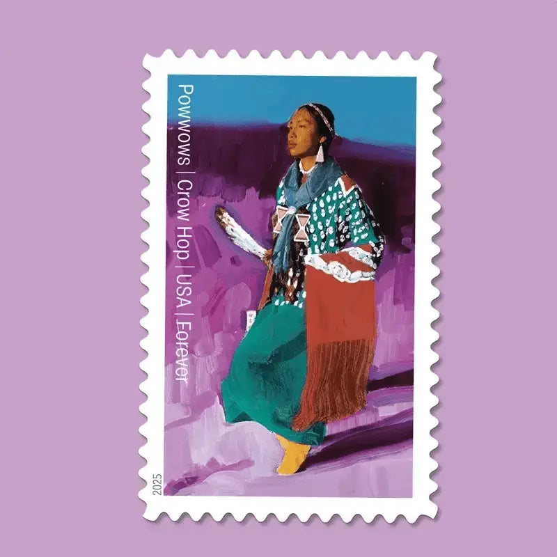 #.2025 Powwows Celebrating Native AmericanCulture Stamps